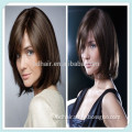 2014 Queen hair remy human hair BOB style wig beautiful lady's full lace wig short wig